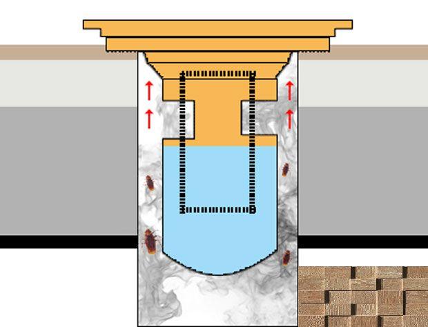 THOÁT SÀN CHỐNG MÙI HÔI INOX NX654