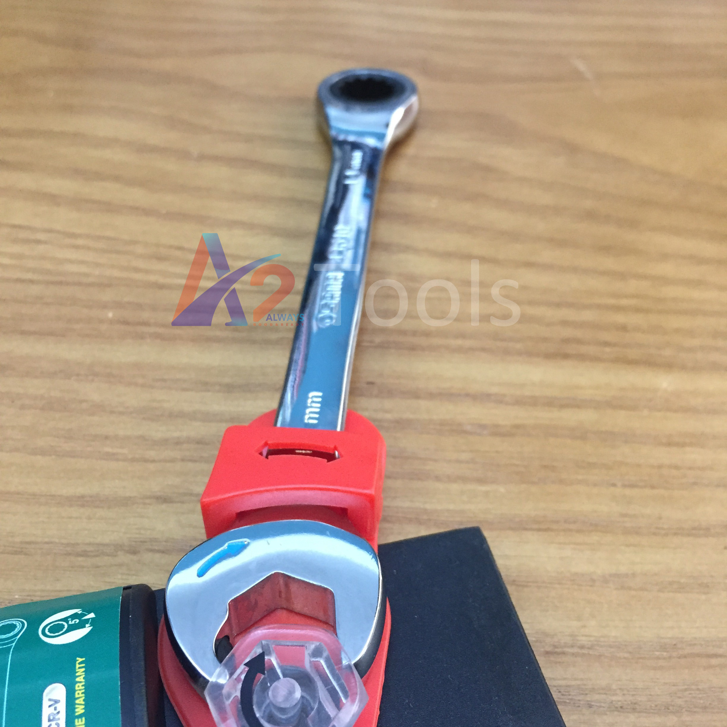 Cờ lê vòng miệng tự động 14mm Sata 43610