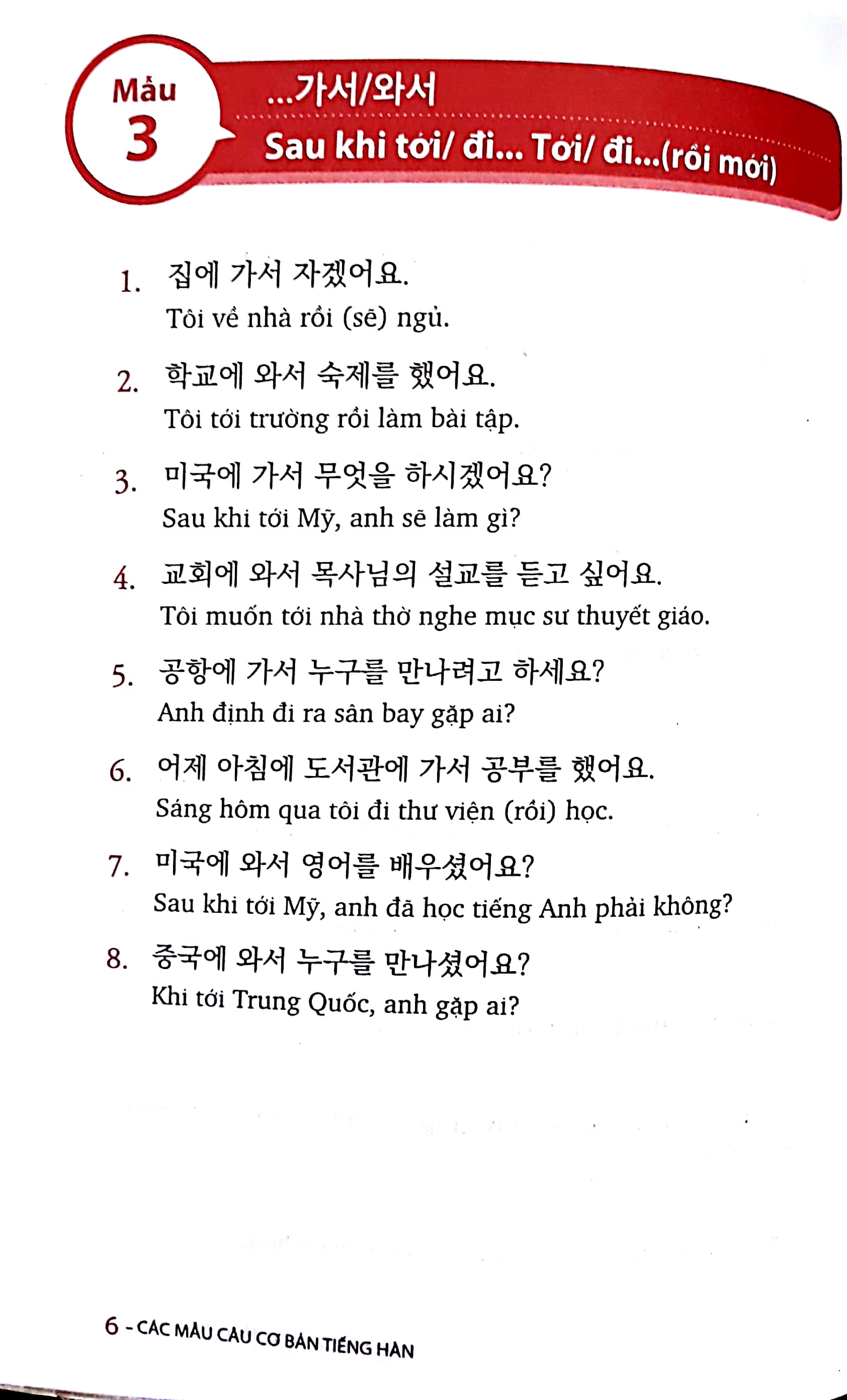 Fahasa - Các Mẫu Câu Cơ Bản Tiếng Hàn (Tái Bản 2018)