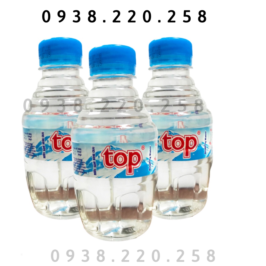 Thùng Nước Suối Chai Nhỏ Mini 230ml TOP (24 chai)