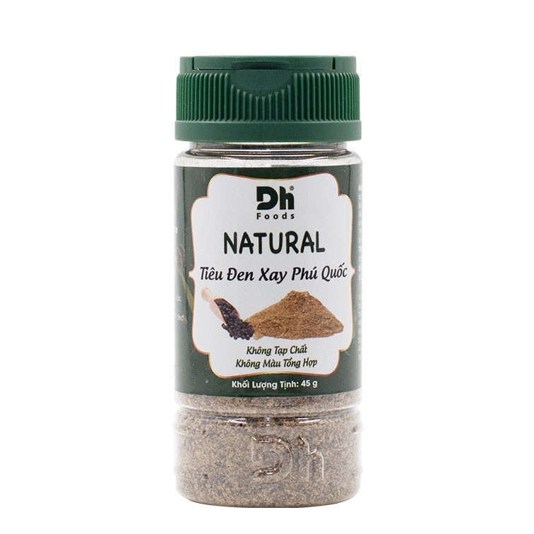 Natural Tiêu đen xay Phú Quốc Dh Foods
