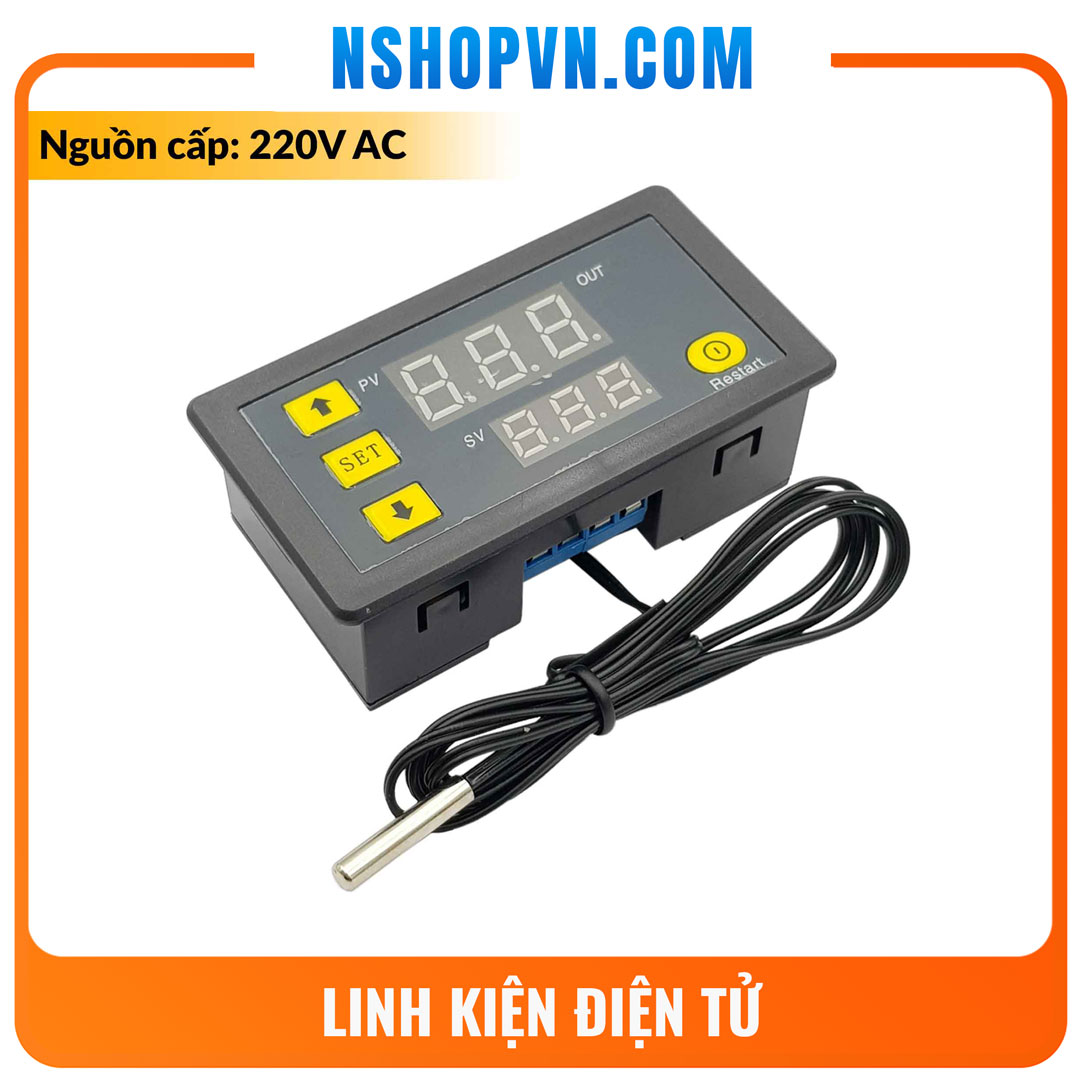 Bộ khống chế nhiệt độ W3230 AC110~220V