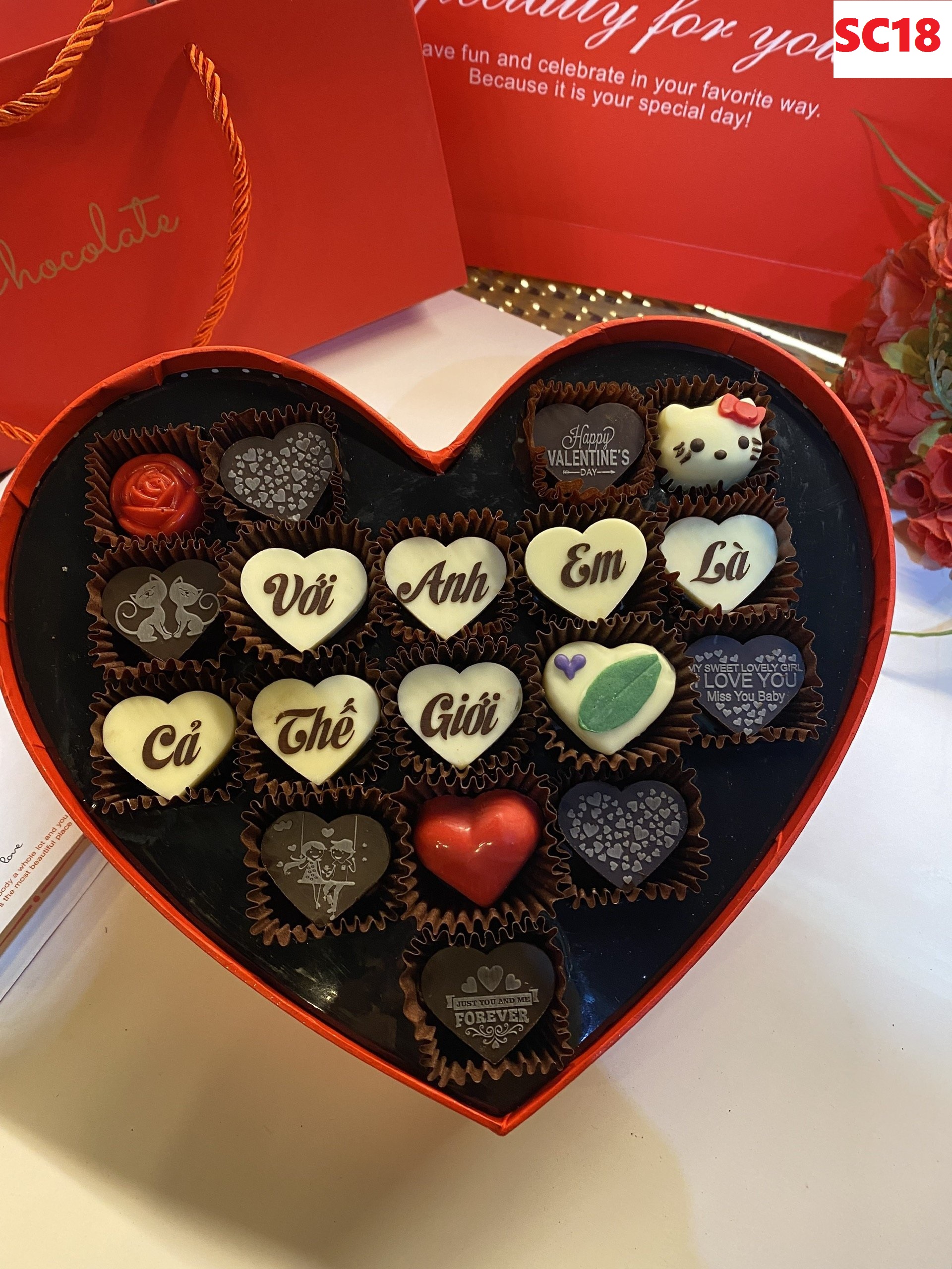 (5 ƯU ĐÃI) Socola valentine cao cấp năm 2025