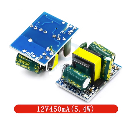 Mạch nguồn xung 220vac sang 12vdc 450ma