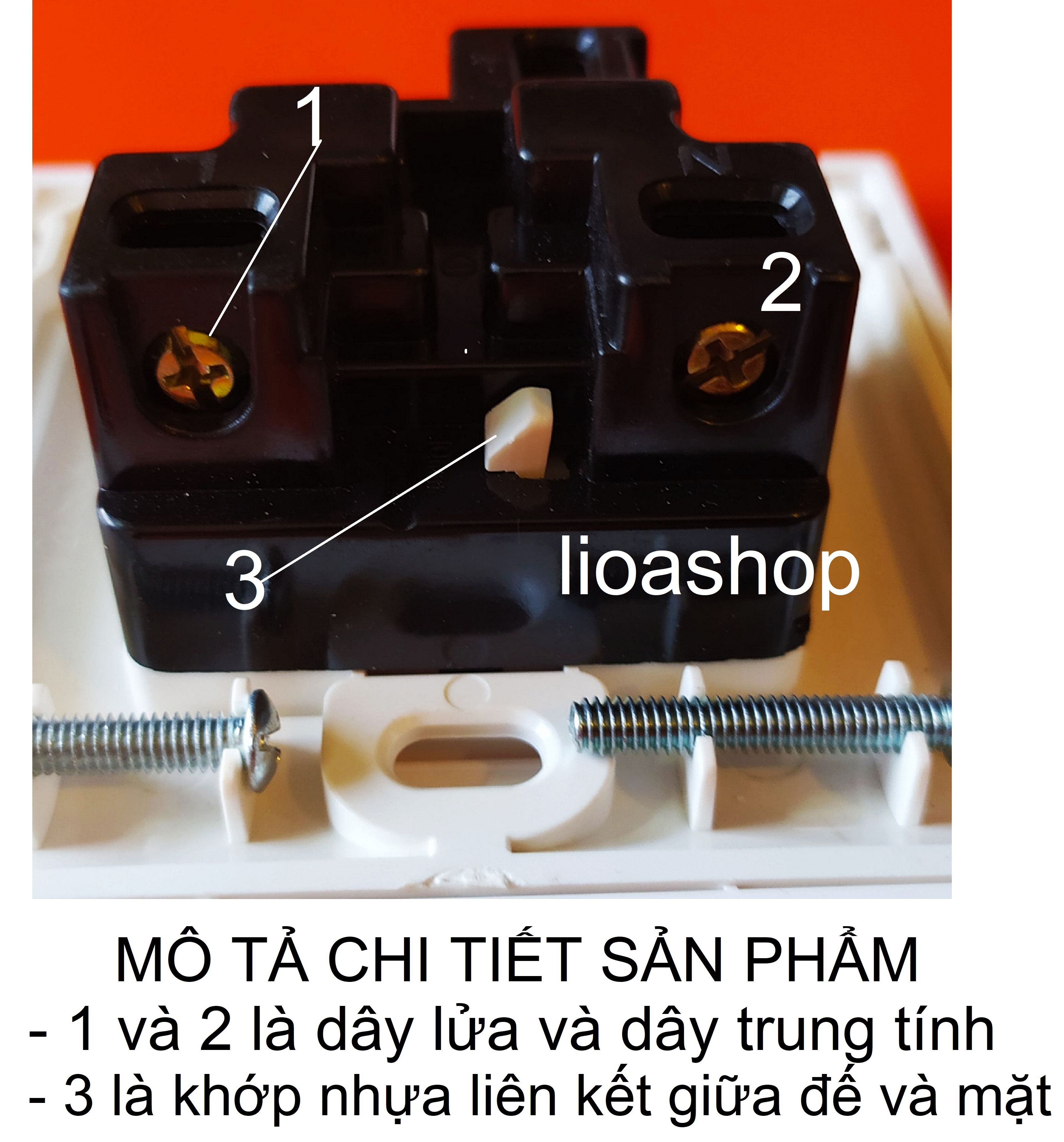 Ổ CẮM ĐƠN KIỂU SCHUKO -16A LiOA