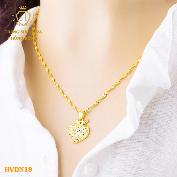 Women necklaces, necklace female pendant butterfly wings, titanium plating real gold 10K, 18K, 24K high-end (not black)-jewelry Hava Hong Kong style fashion