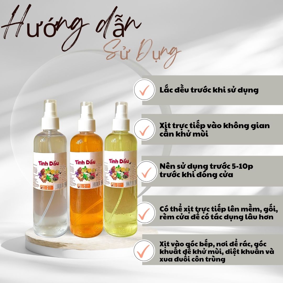 Tinh Dầu Bạc Hà Xịt 260ml