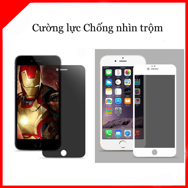 KÍNH CƯỜNG LỰC CHỐNG NHÌN TRỘM IPHONE