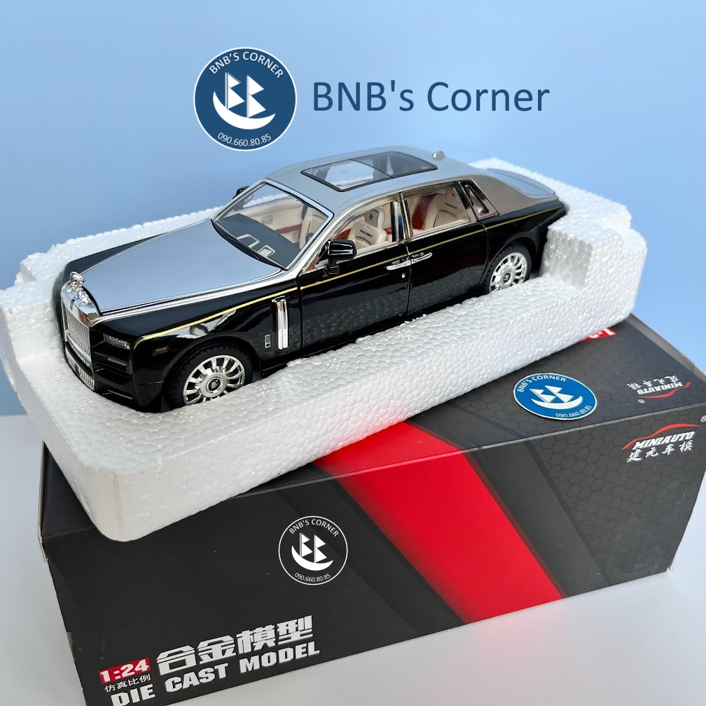 Mô hình xe 1:24 Phantom Mansory hãng MiniAuto