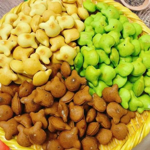 Bánh gấu nhân kem vị socola - 500gram