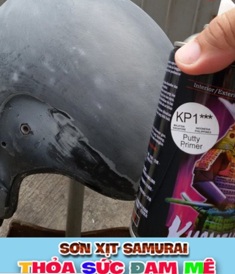 SƠN SAMURAI KUROBUSHI SƠN LÓT BỘT BẢ (KP1***)