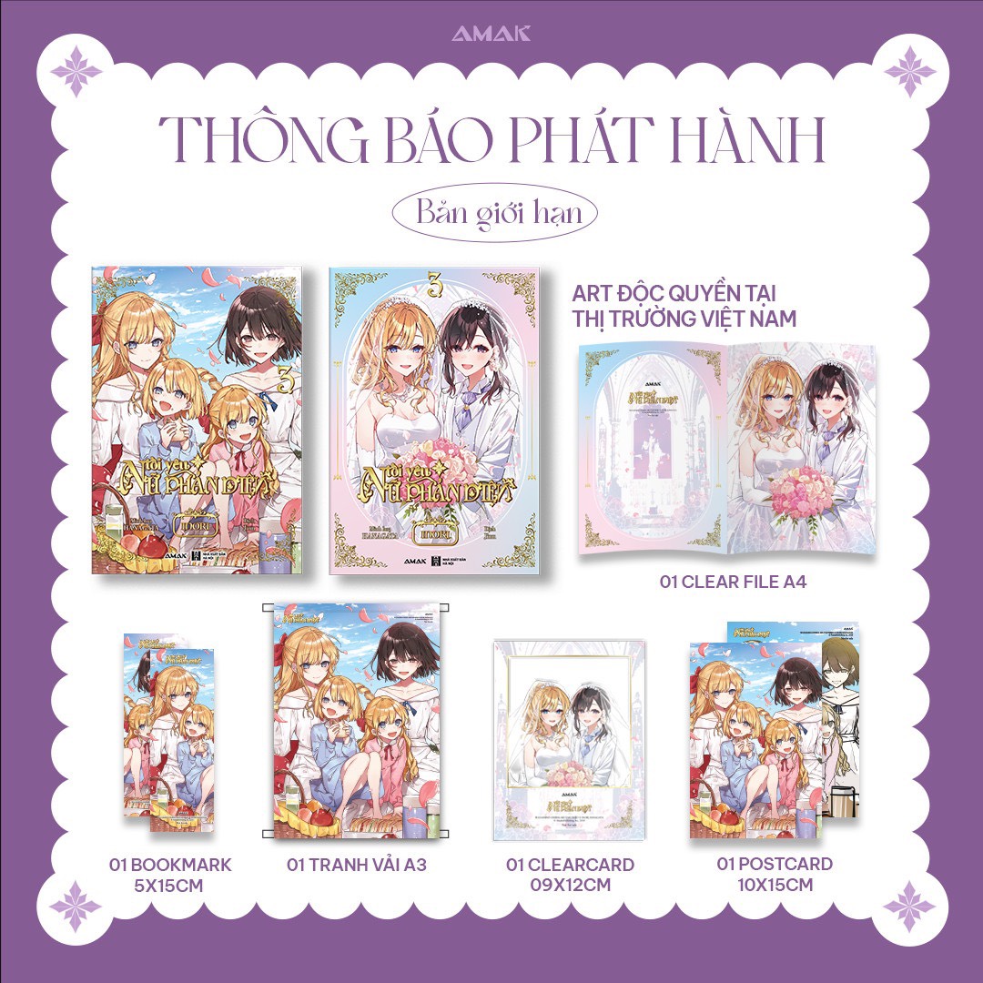 Sách - Tôi Yêu Nữ Phản Diện - Tập 3