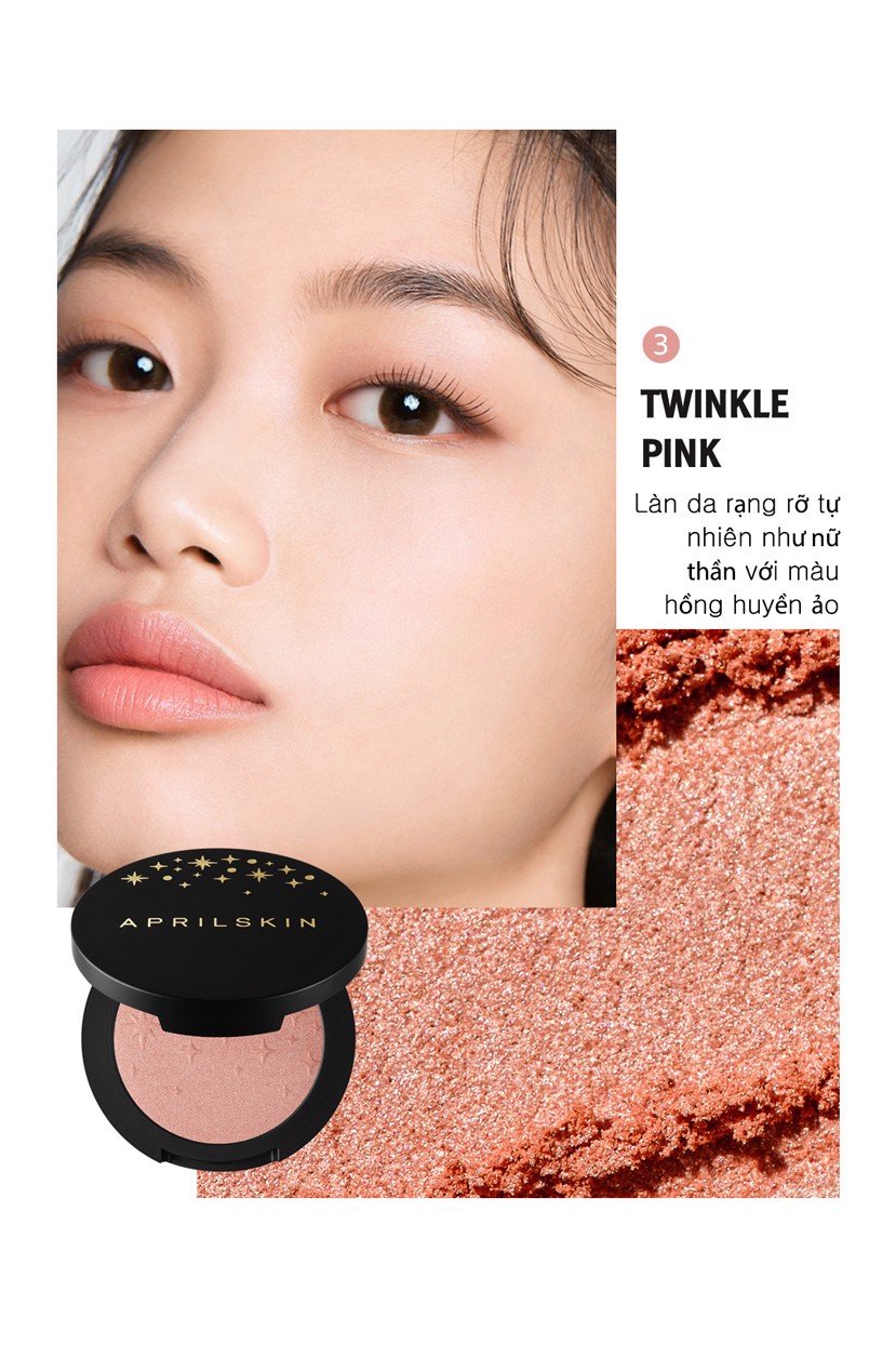 Phấn bắt sáng APRILSKIN Perfect Magic Shine Highlighter 15g