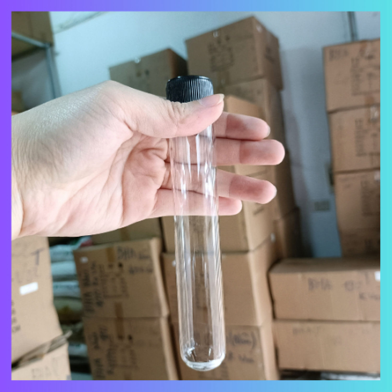 Ống nghiệm thủy tinh có nắp vặn/ Onelab