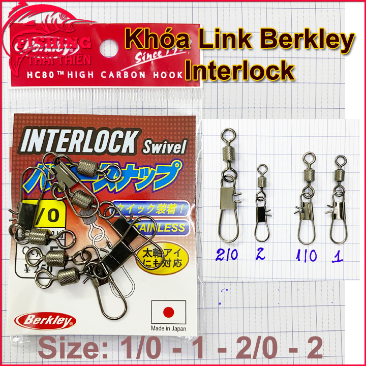 Khóa link câu cá Berkley Interlock