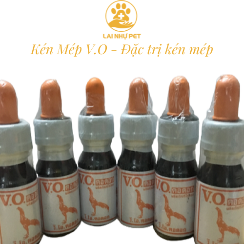 Kén mép v.o thái lan dùng cho gà bị rách mép, kén mép, chống đóng kén, viêm loét sau đá - lai nhự pet
