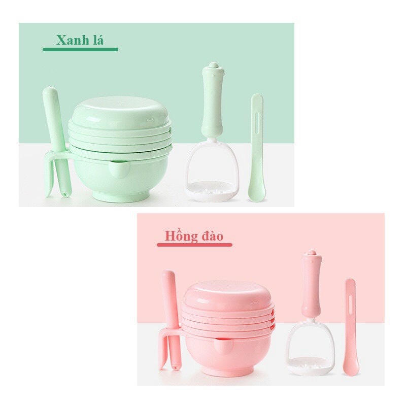 Bộ chế biến ăn dặm cho bé Rusch