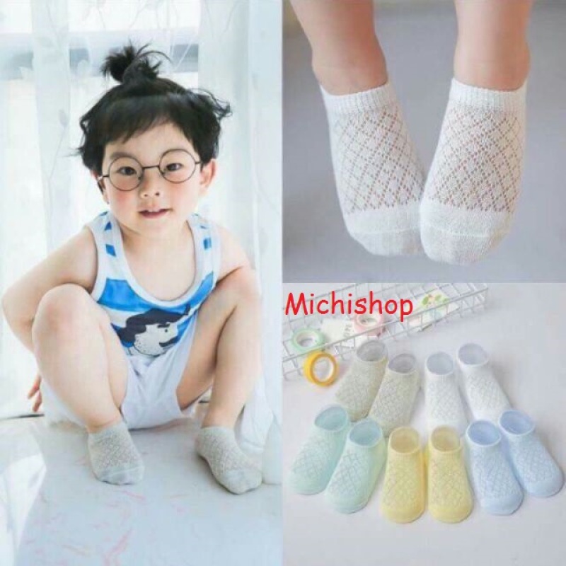 Set 5 Đôi Tất Lưới Cho Bé (0- 3 tuổi)