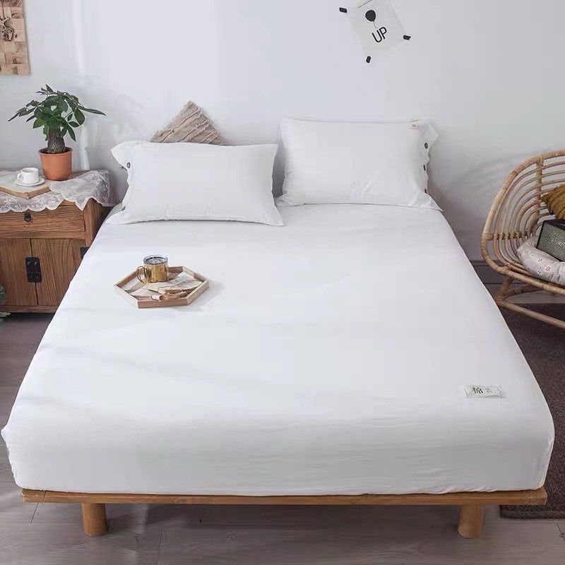 Bộ 3 món ga gối cotton tici m6/m8 phong cách Hàn Quốc