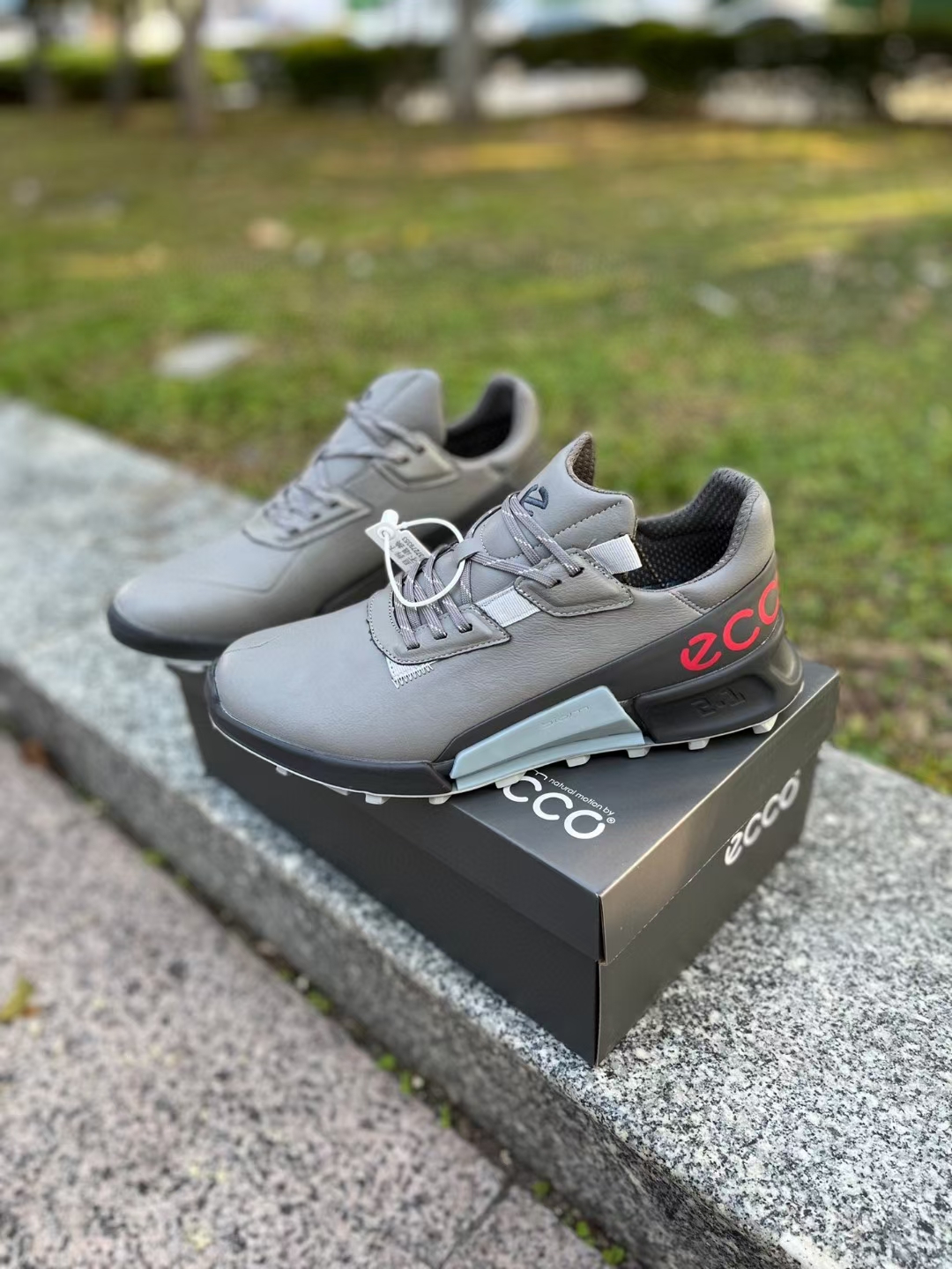 Giày golf nam CORE 101250-25636 màu ghi | ECCO