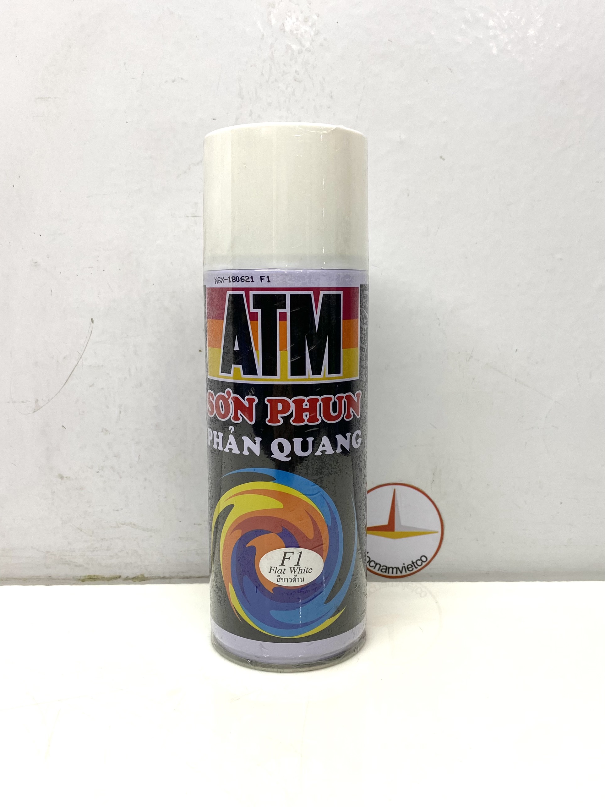 Sơn xịt lót ATM màu trắng mờ F1