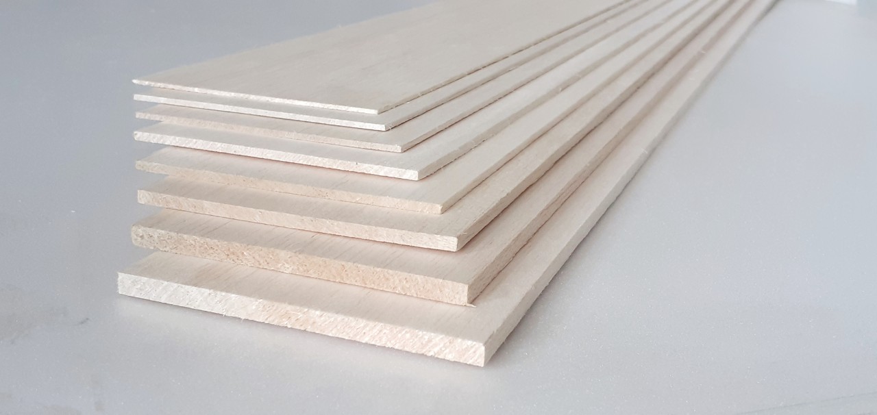 Gỗ balsa siêu nhẹ làm máy bay mô hình, mô hình thủ công