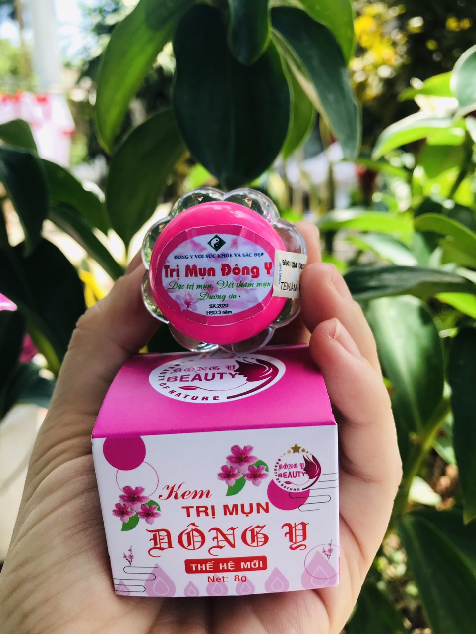 Combo 2 lọ kem mụn đông y Hoa Đào