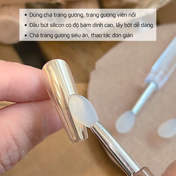 Bút chà tráng gương silicon