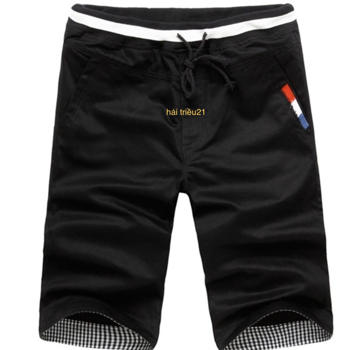 Quần short nam kaki lưng thun T115