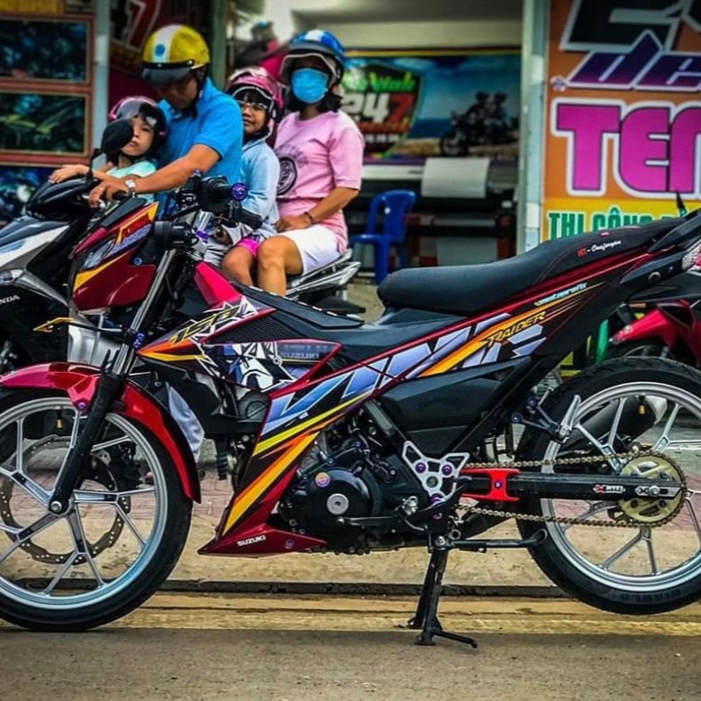 Tem rời raider fi king drag