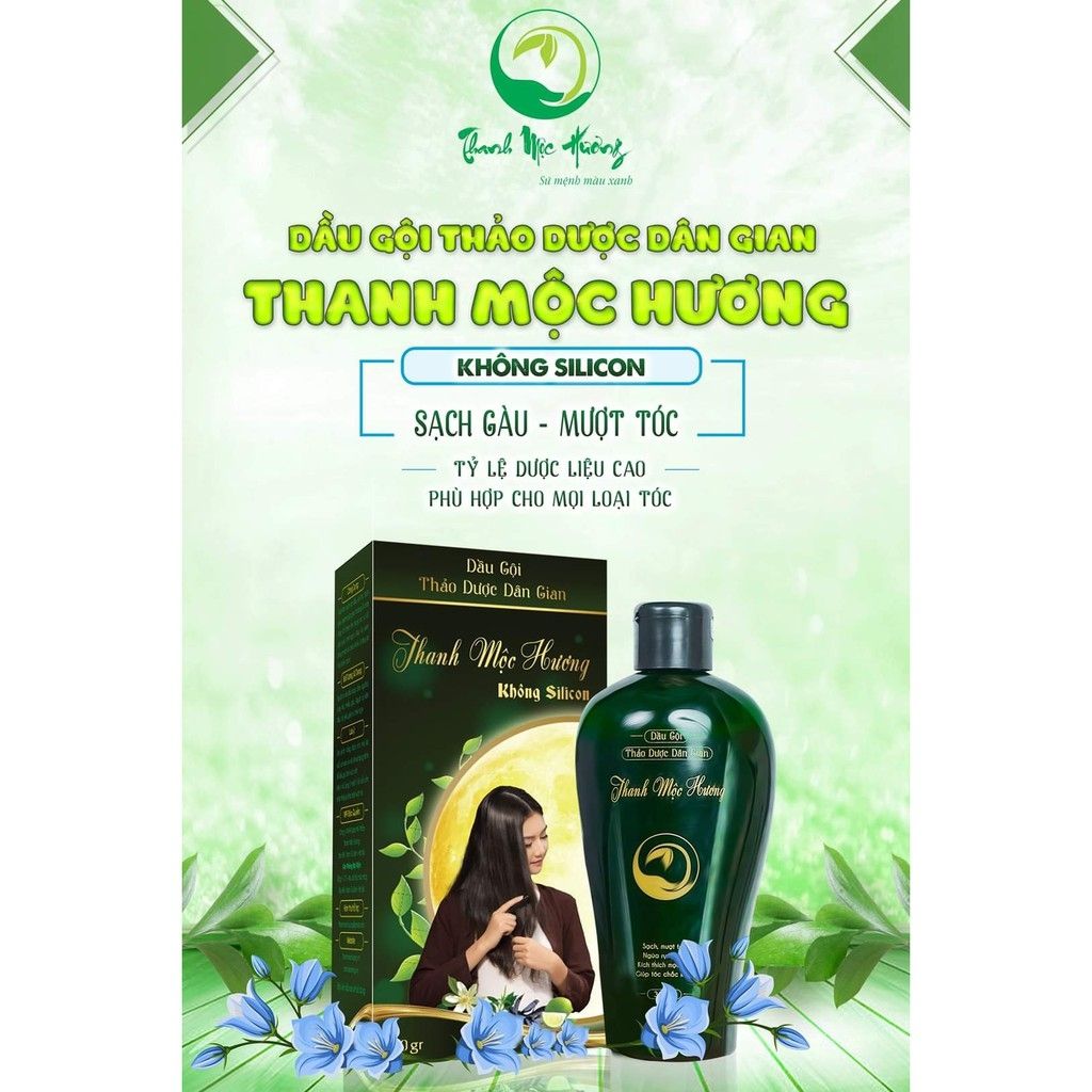 Dầu gội Thanh Mộc Hương mẫu mới 100%