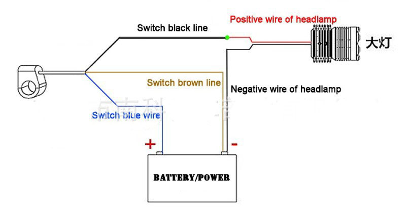 Công tắc ngắt đèn pha xe Yamaha PG1
