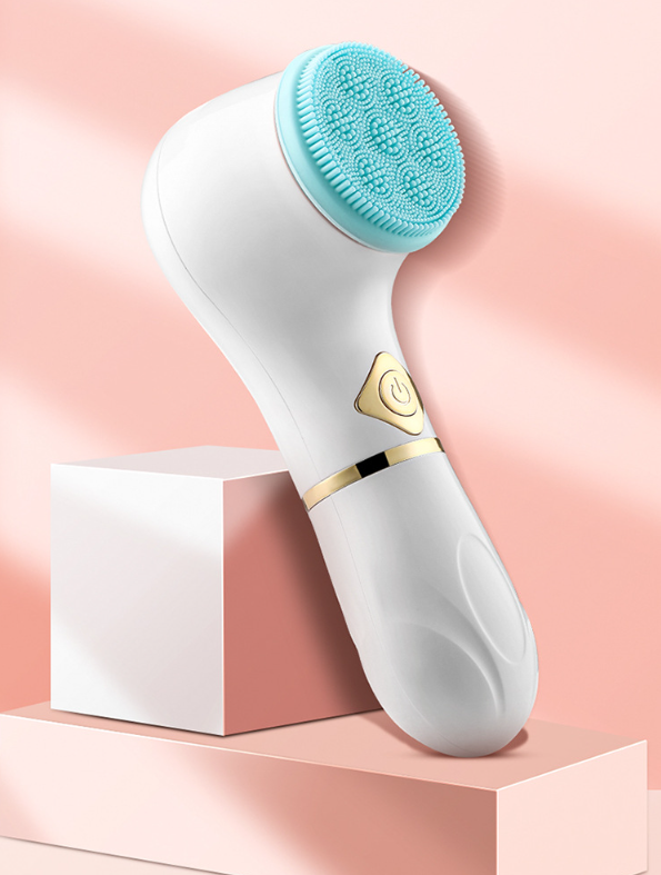 Dụng Cụ Massage Rữa Mặt 3 Đầu