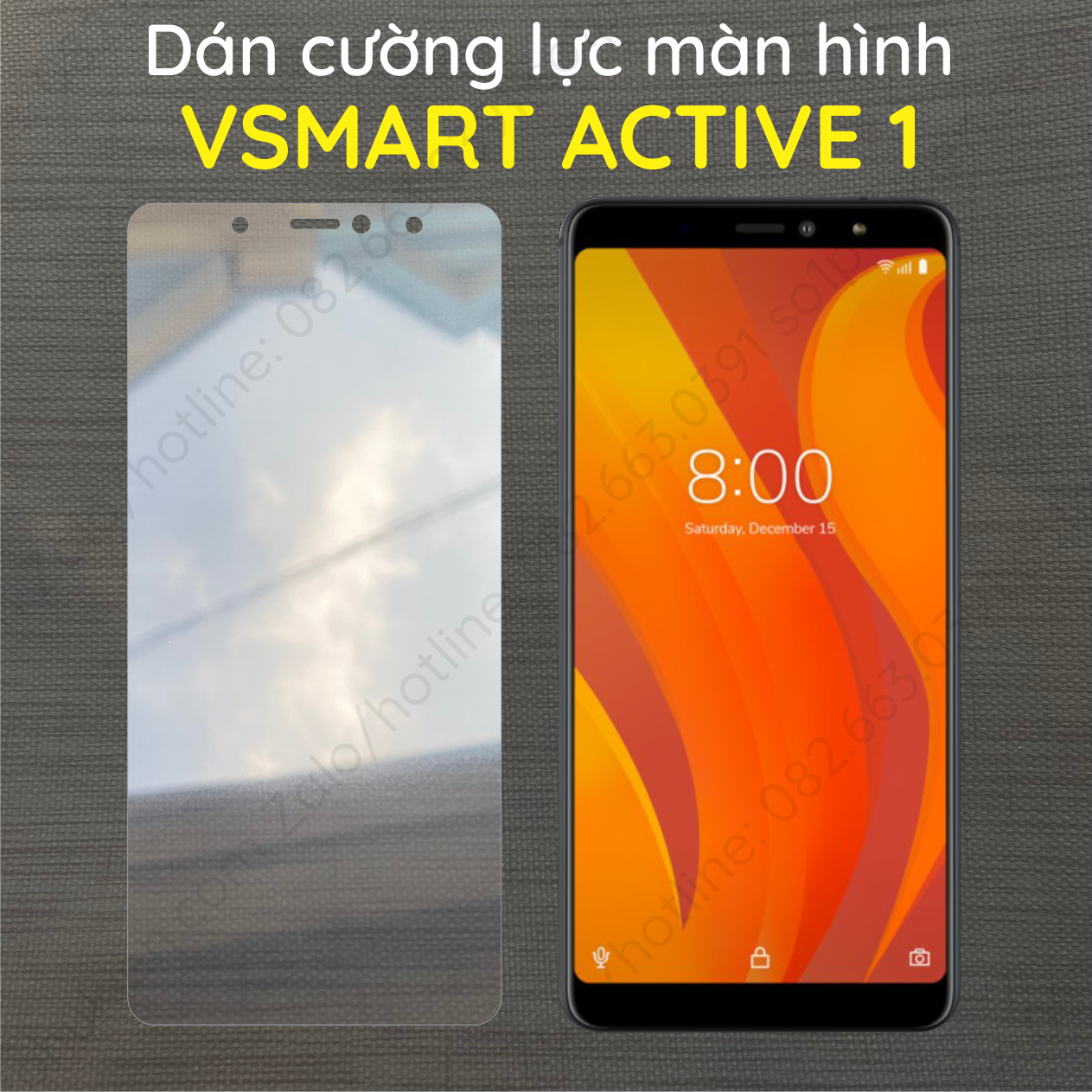 Dán cường lực Vsmart Active 1 nano dẻo siêu bền