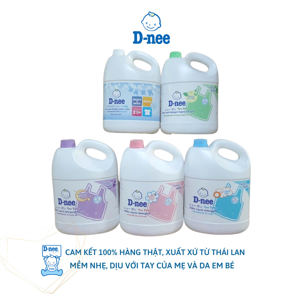 (SGT) Combo 2 can nước giặt Dnee 2800ml - Hàng Thái Lan