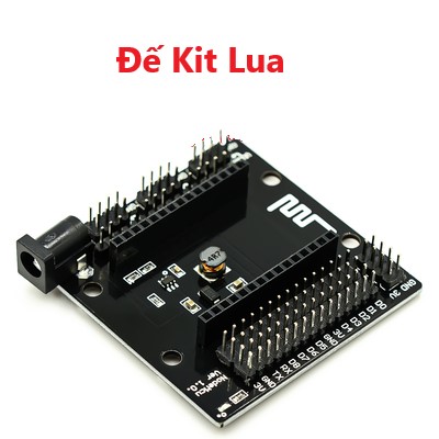 Đã nạp cod Kít RF thu phát wifi ESP8266 NodeMCU Lua V3 CH340, Đế Kit Lua