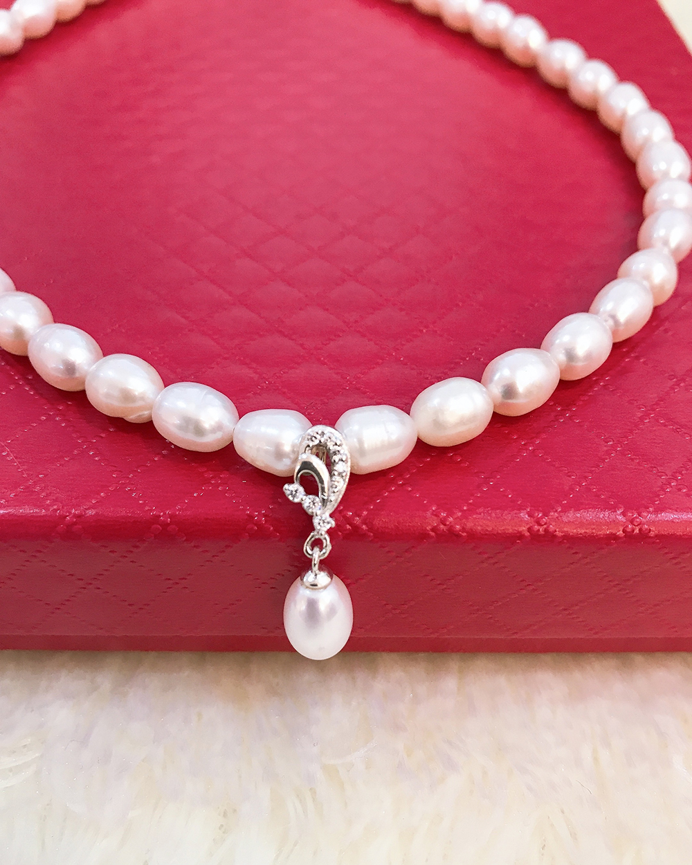 PN29- Chuỗi vòng cổ ngọc trai OPAL