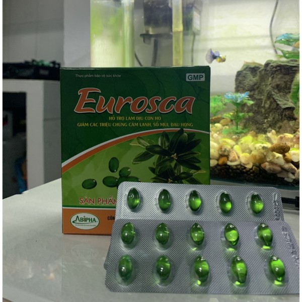 Eurosca abipha 100 viên giảm ho thông mũi giảm triệu chứng đau họng cảm lạnh, sản phẩm chất lượng, đảm bảo an toàn sức khỏe người sử dụng, cam kết hàng giống hình nhập khẩu