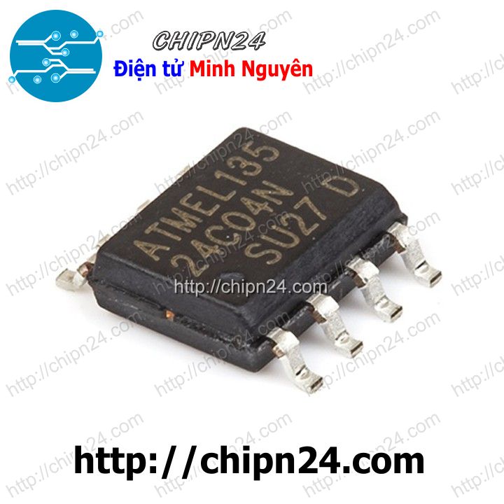 Ic dán 24c04 sop-8