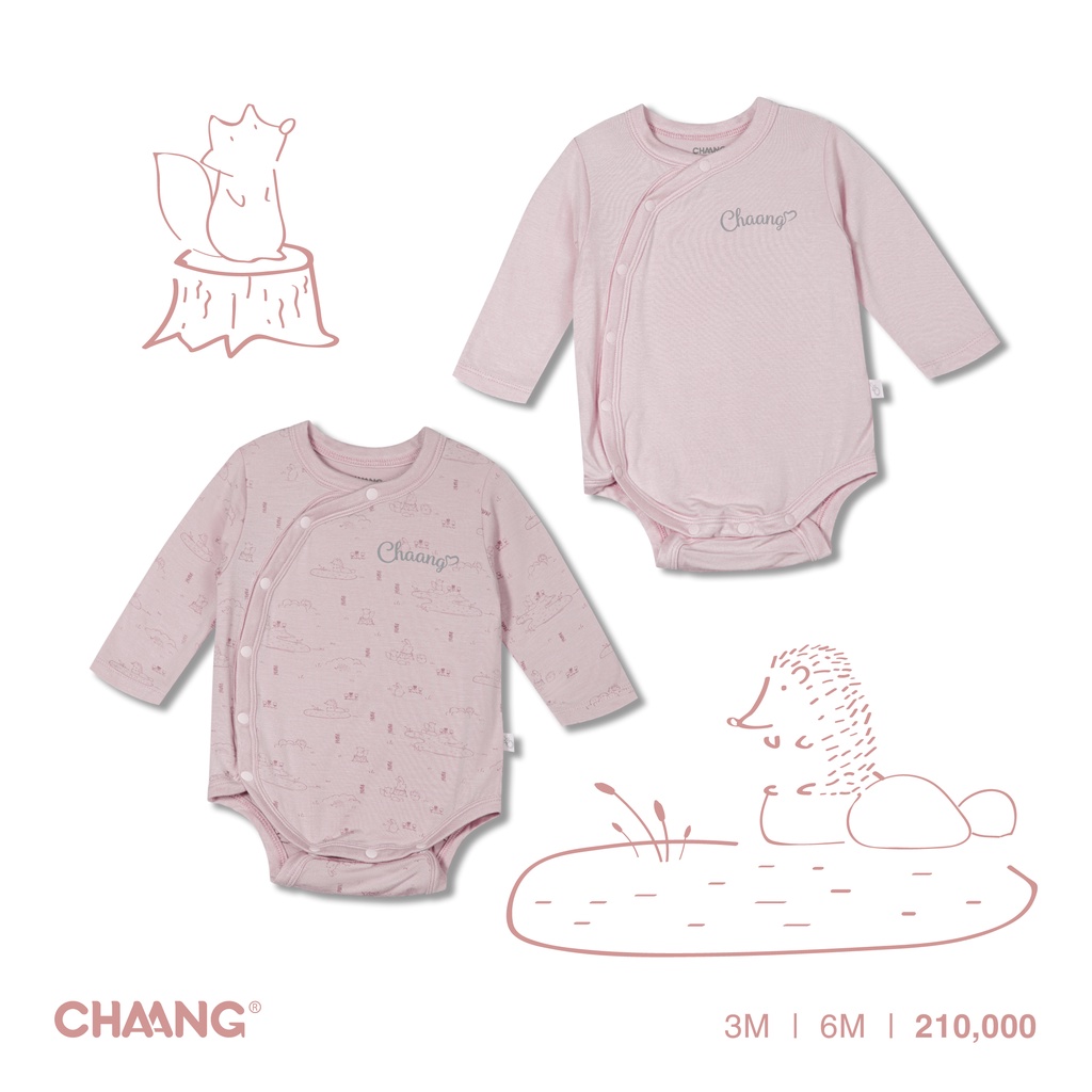 Set bodychip Jungle hồng Chaang