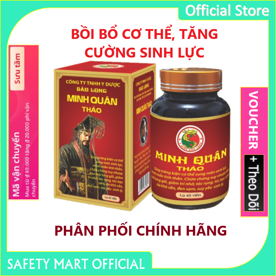 [CAO CẤP] Minh Quân Thảo tráng kiện cơ thể ngăn đau lưng mỏi gối tóc bạc sớm sinh lý yếu