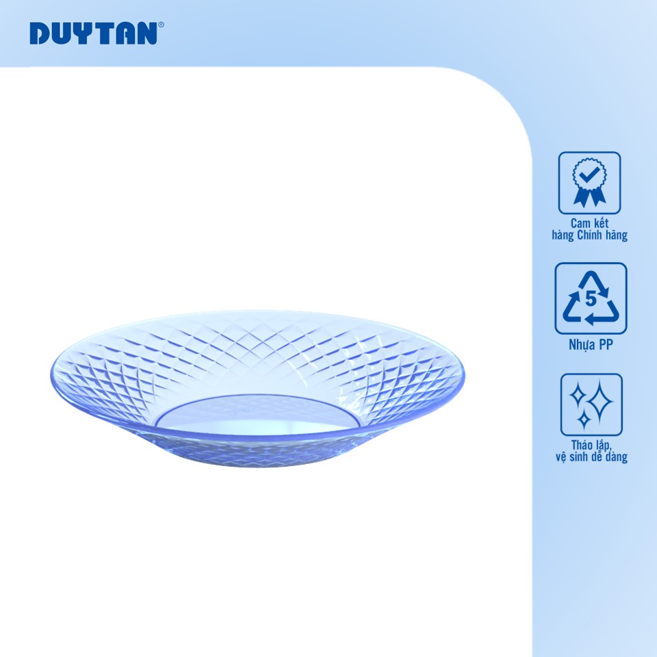 Dĩa Trong Duy Tân size 2T4 - 2T6 Đựng Thực Phẩm Bắt Mắt