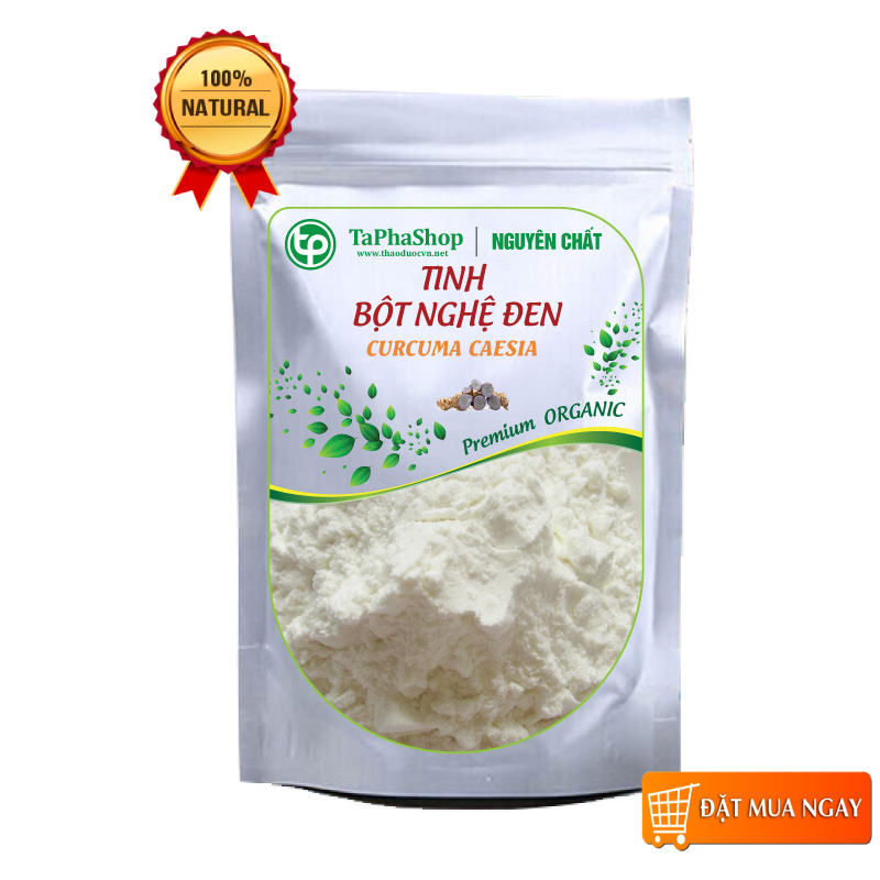 Tinh bột nghệ đen nguyên chất 500g - Dược tấn phát