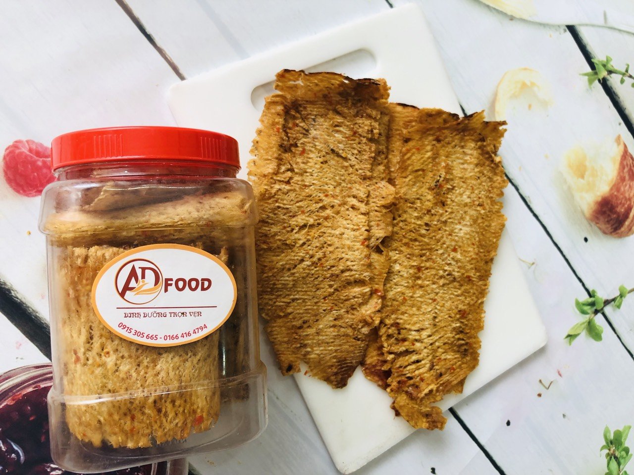 500g mực cán tẩm gia vị