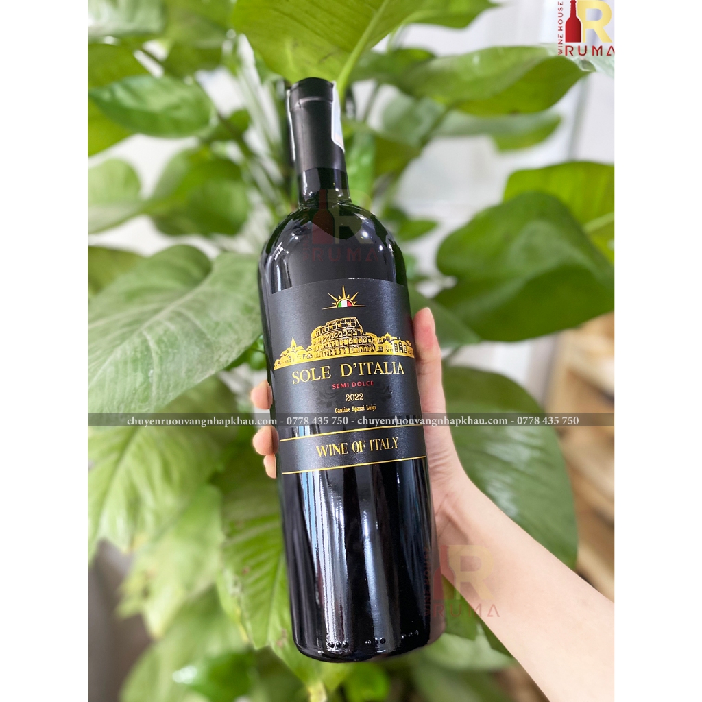 [BEST SELLER] Combo 6 chai vang ngọt Ý giá siêu ưu đãi