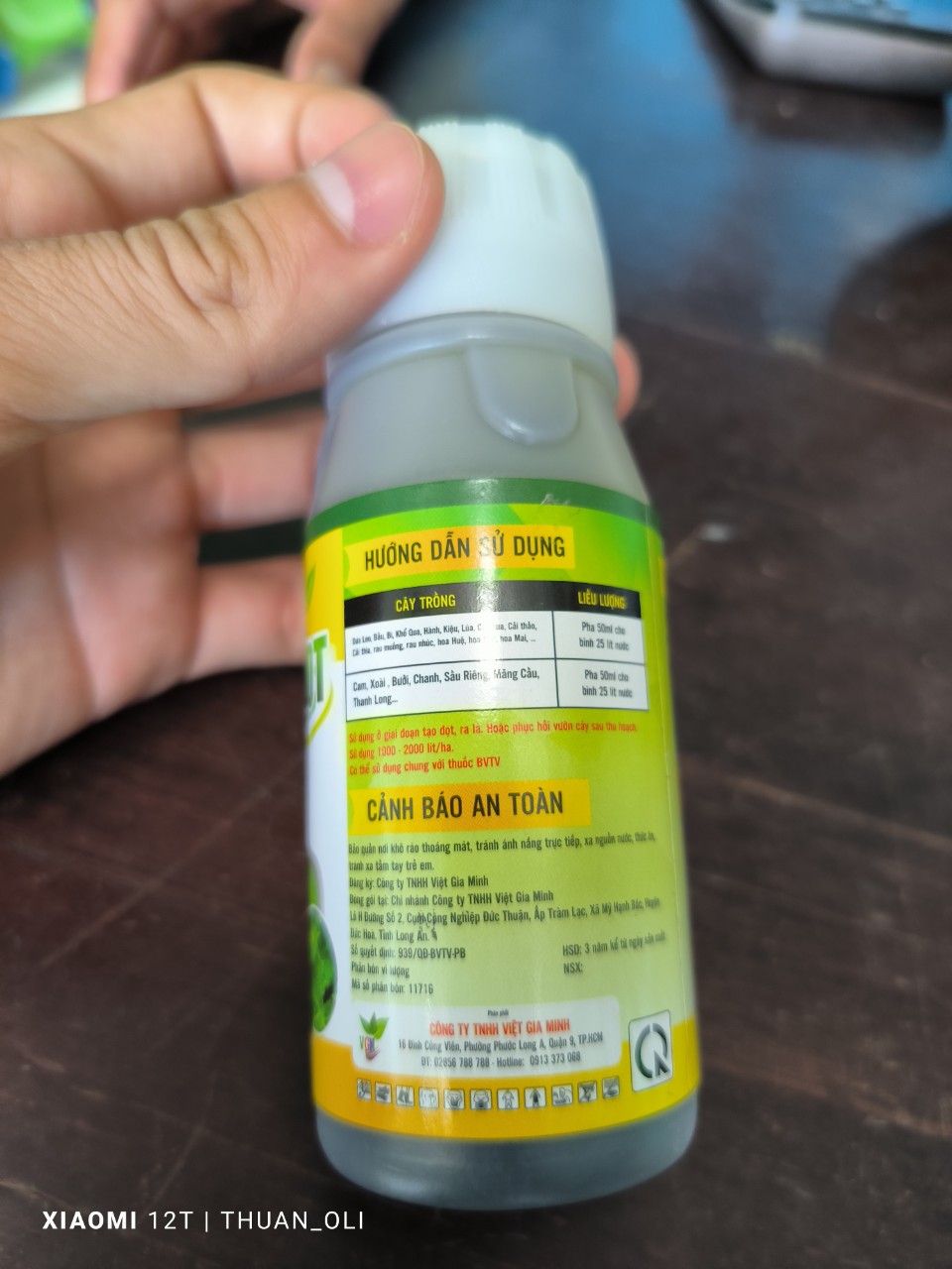 Phân bón VIGAMI COMBI siêu vọt đọt 100ML