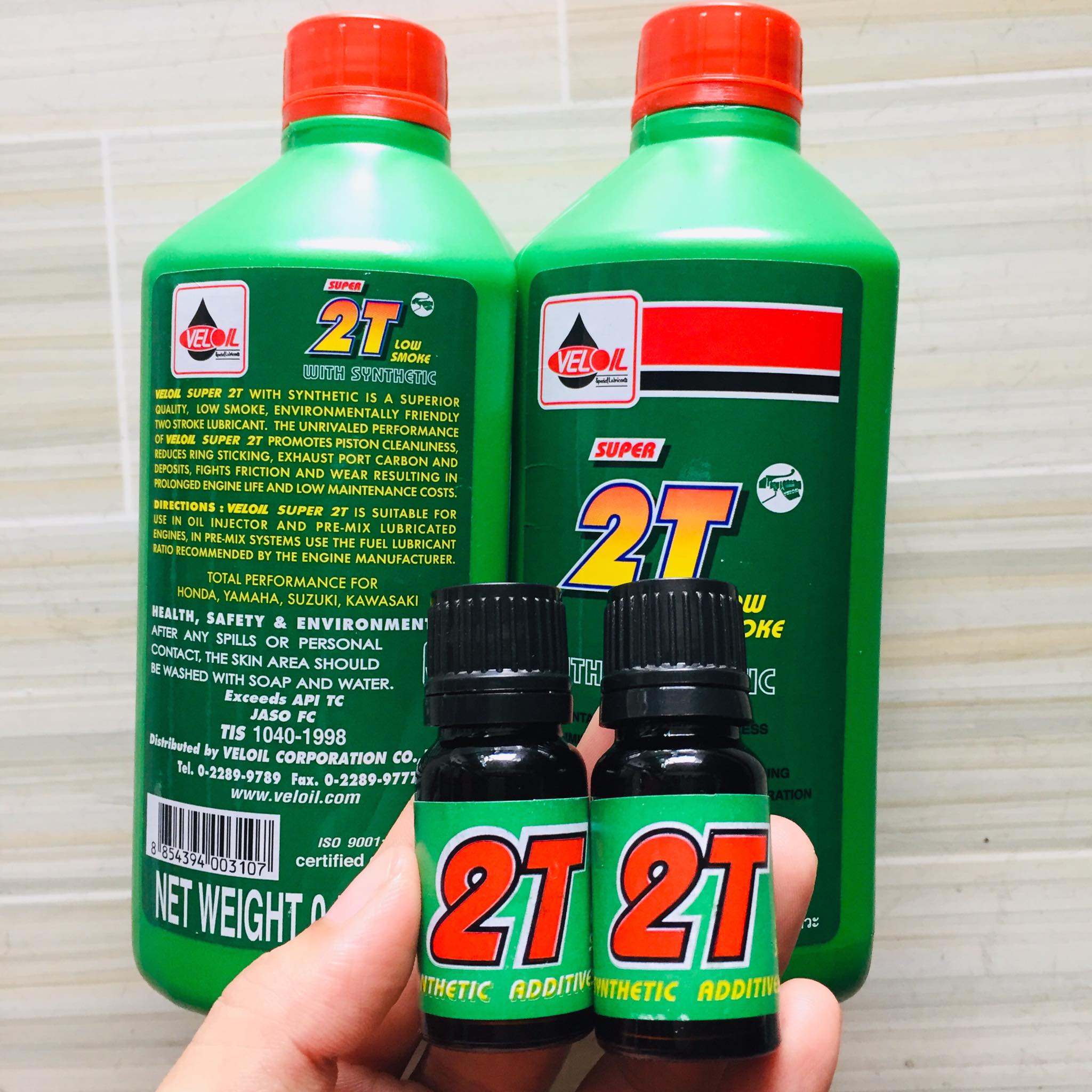 COMBO 2 NHỚT THƠM XE 2T VÀ 2 CHAI  TINH DẦU