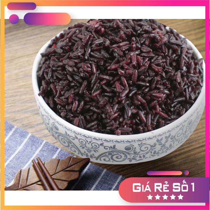 Gạo lứt đen Sóc Trăng dẻo thơm loại 1 (1kg)
