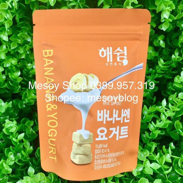 Sữa chua sấy lạnh Haeswim Hàn Quốc 16gr