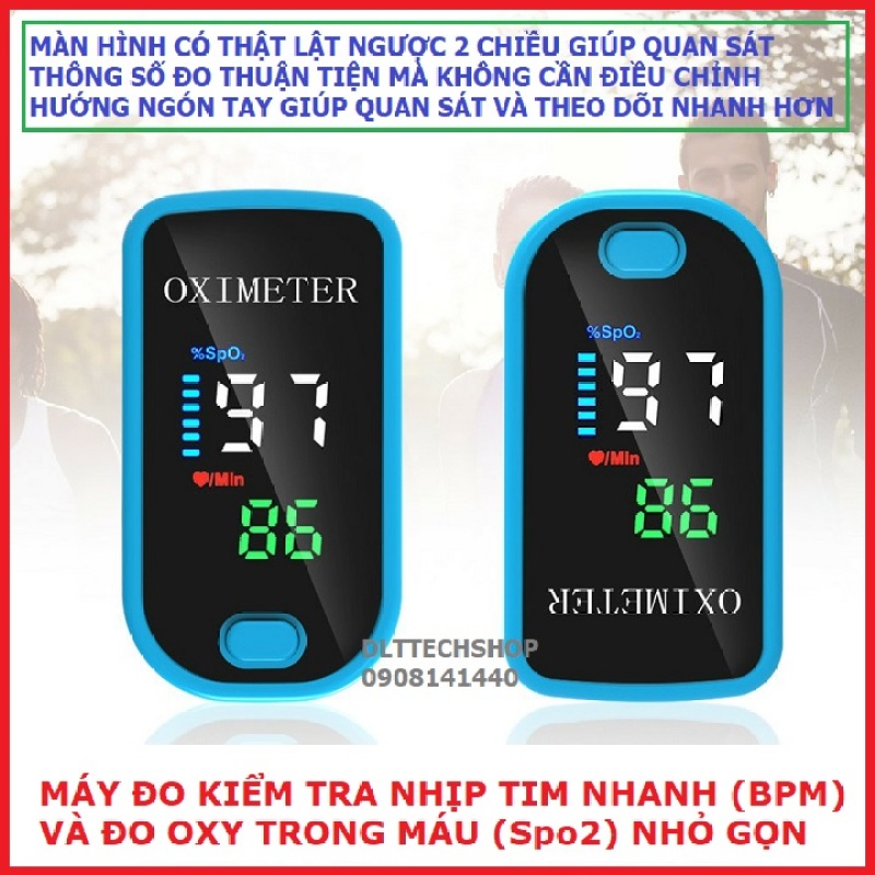 MÁY ĐO NHỊP TIM VÀ NỒNG ĐỘ OXY TRONG MÁU SPO2 NHỎ GỌN 1 ĐỔI 1 TRONG 30 NGÀY bán chạy